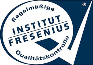 [Translate to Nuk.com (English):] Logo of the independent German Fresenius Institute