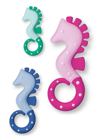 [Translate to Nuk.com (English):] teething ring seahorse