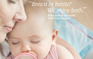 [Translate to Nuk.com (English):] Baby bottles and teats brochure