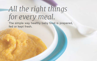 [Translate to Nuk.com (English):] NUK brochure about baby food